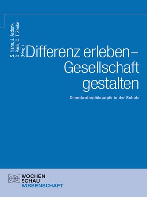cover image of Differenz erleben--Gesellschaft gestalten